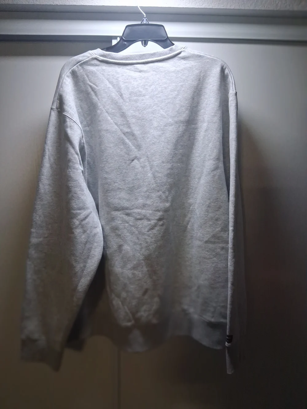 Kirkland Signature Light Gray Crewneck Sweatshirt with Small Logo Size Xxl